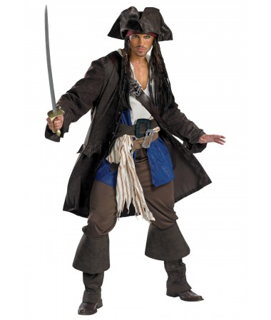 Captain Jack Sparrow Deluxe ADULT HIRE
